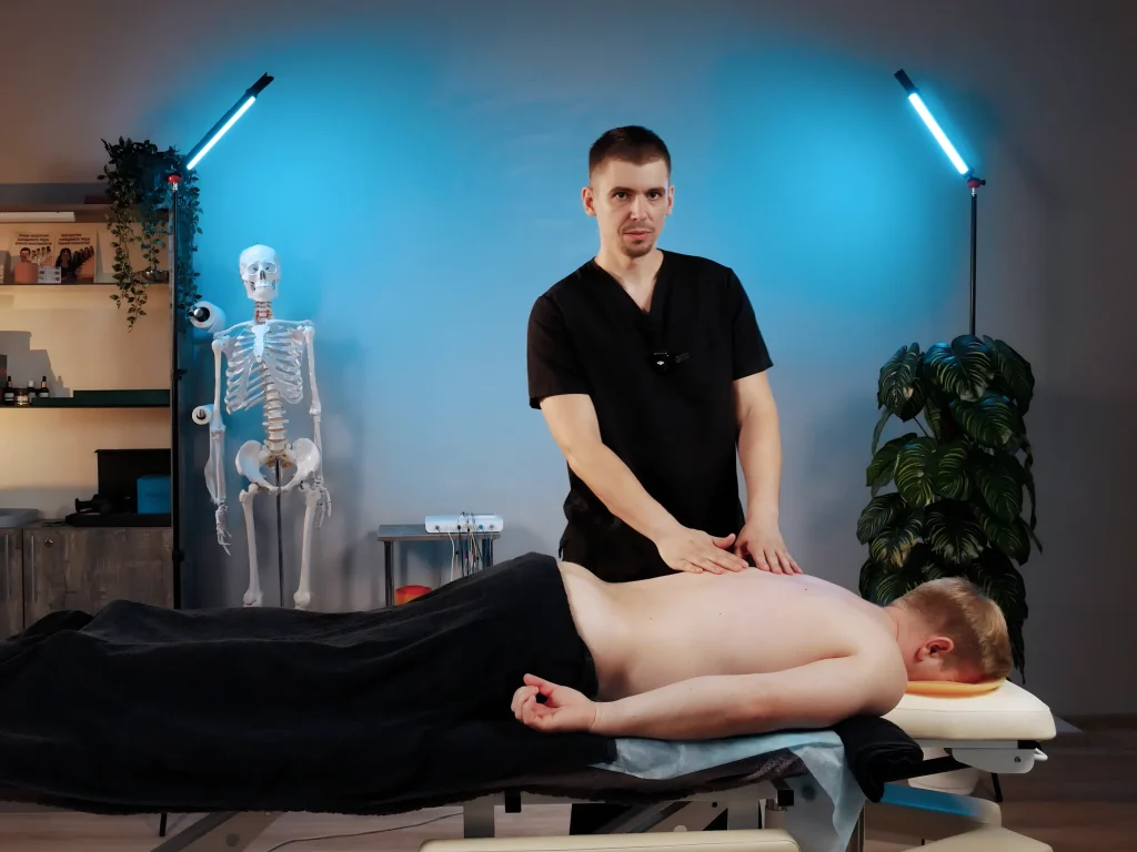 техники массажа грудного отдела